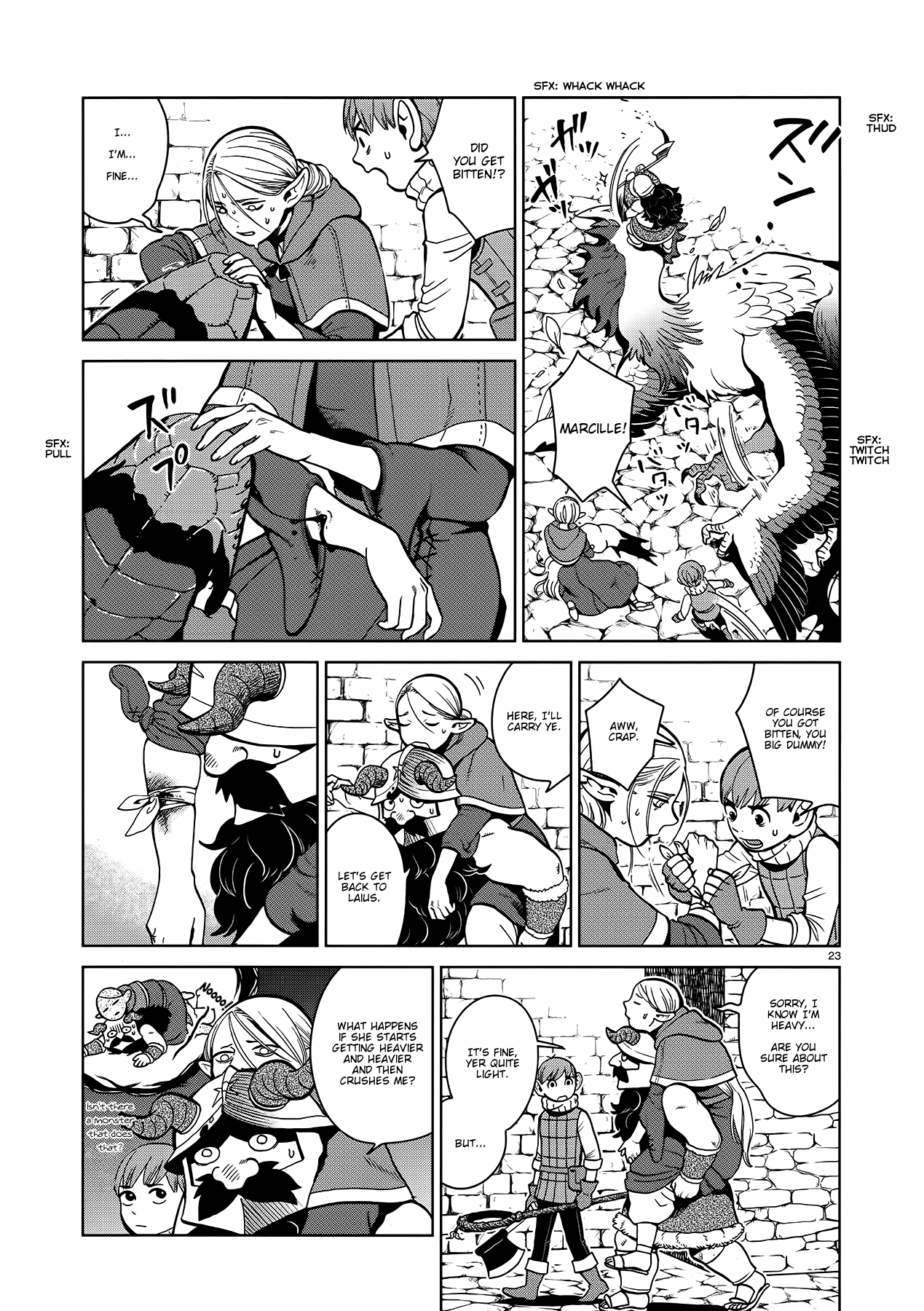 Delicious in Dungeon, chapter 34, page 23