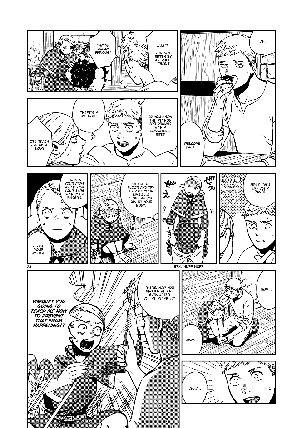 Delicious in Dungeon, chapter 34, page 24