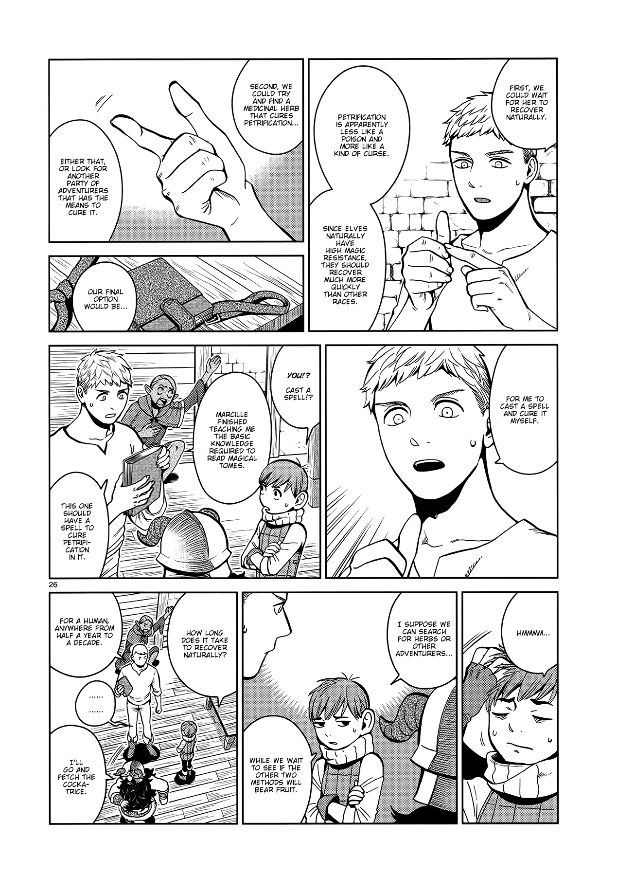 Delicious in Dungeon, chapter 34, page 26