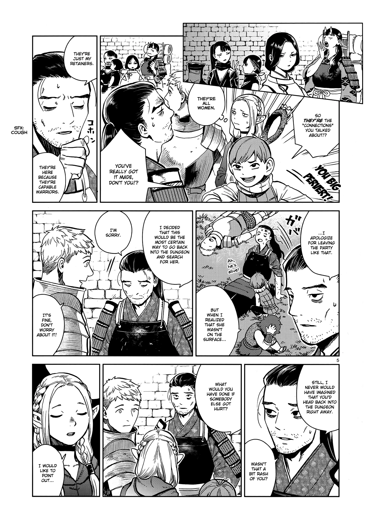 Delicious in Dungeon, chapter 36, page 5