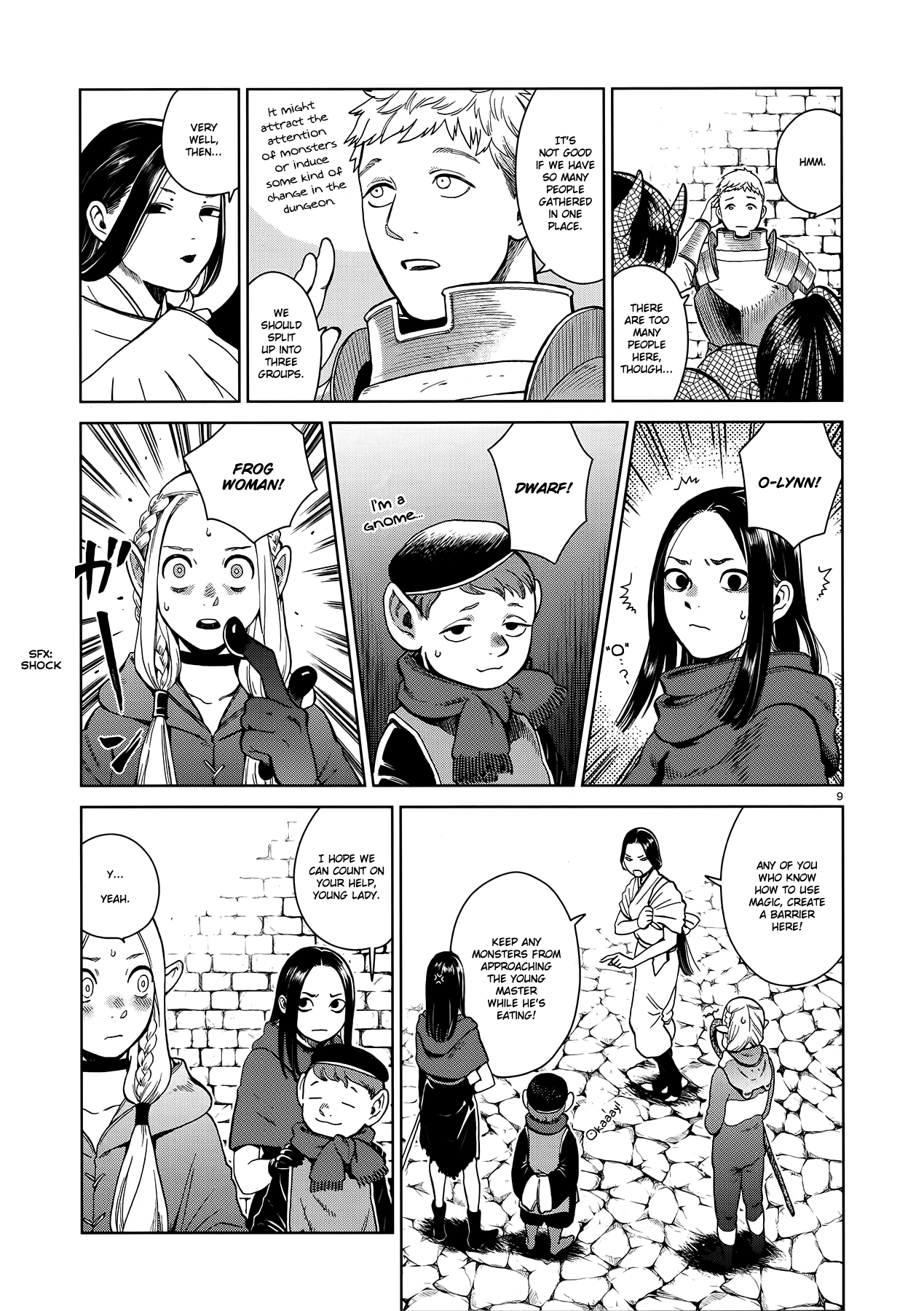 Delicious in Dungeon, chapter 36, page 9