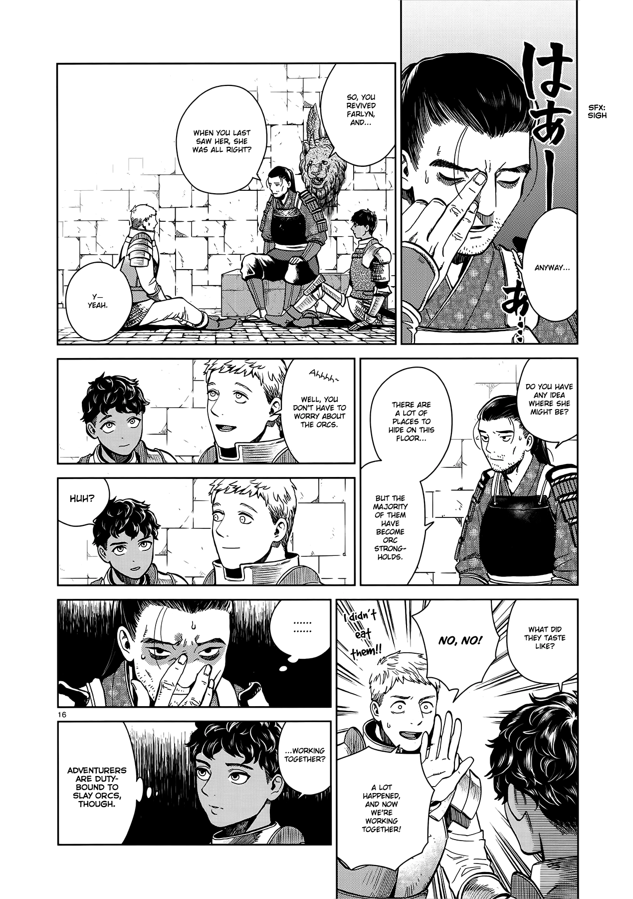 Delicious in Dungeon, chapter 36, page 16