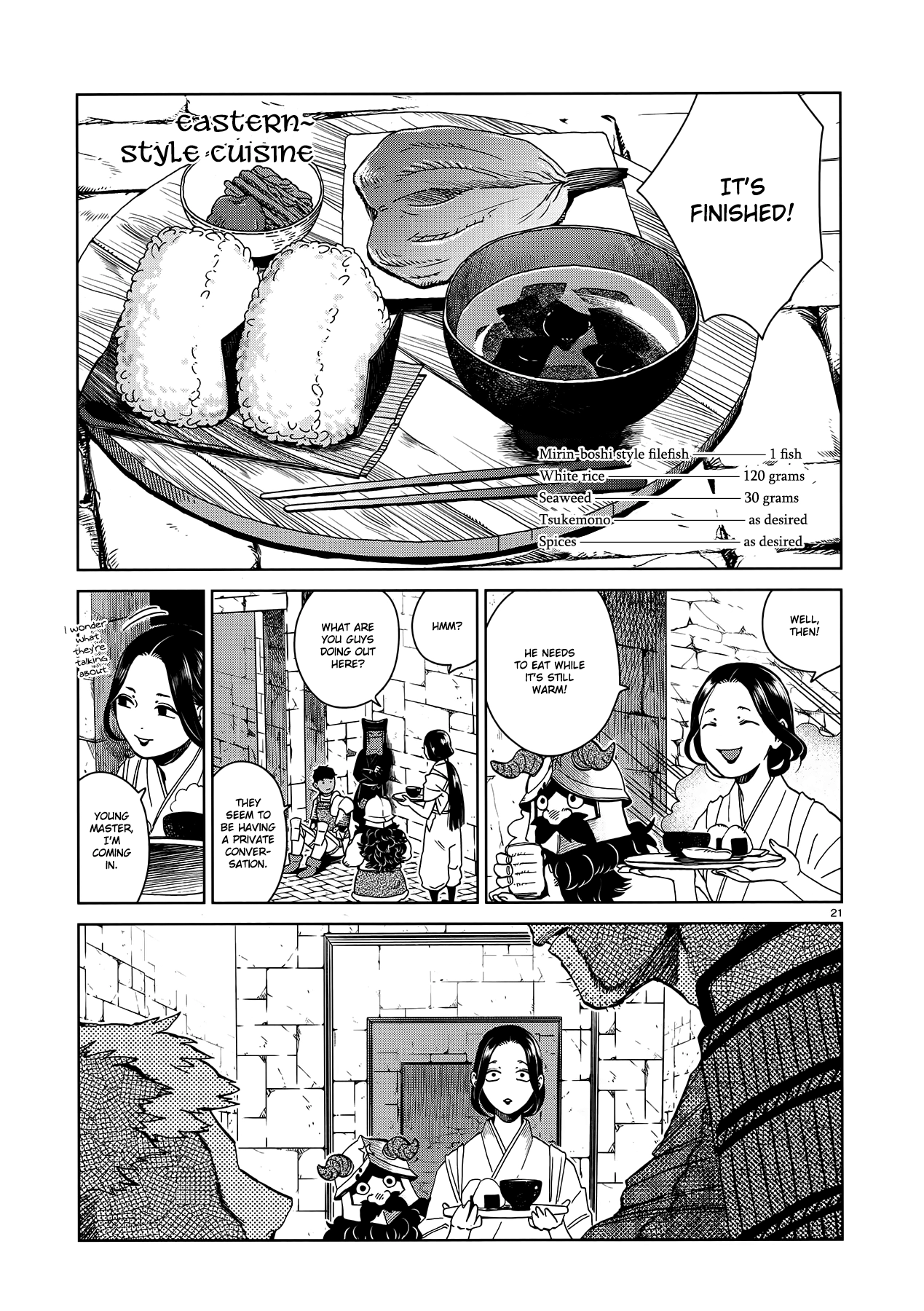 Delicious in Dungeon, chapter 36, page 21
