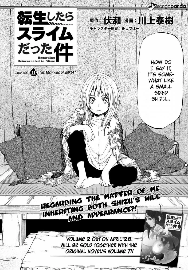 That Time I Got Reincarnated as a Slime, chapter 11, page 2
