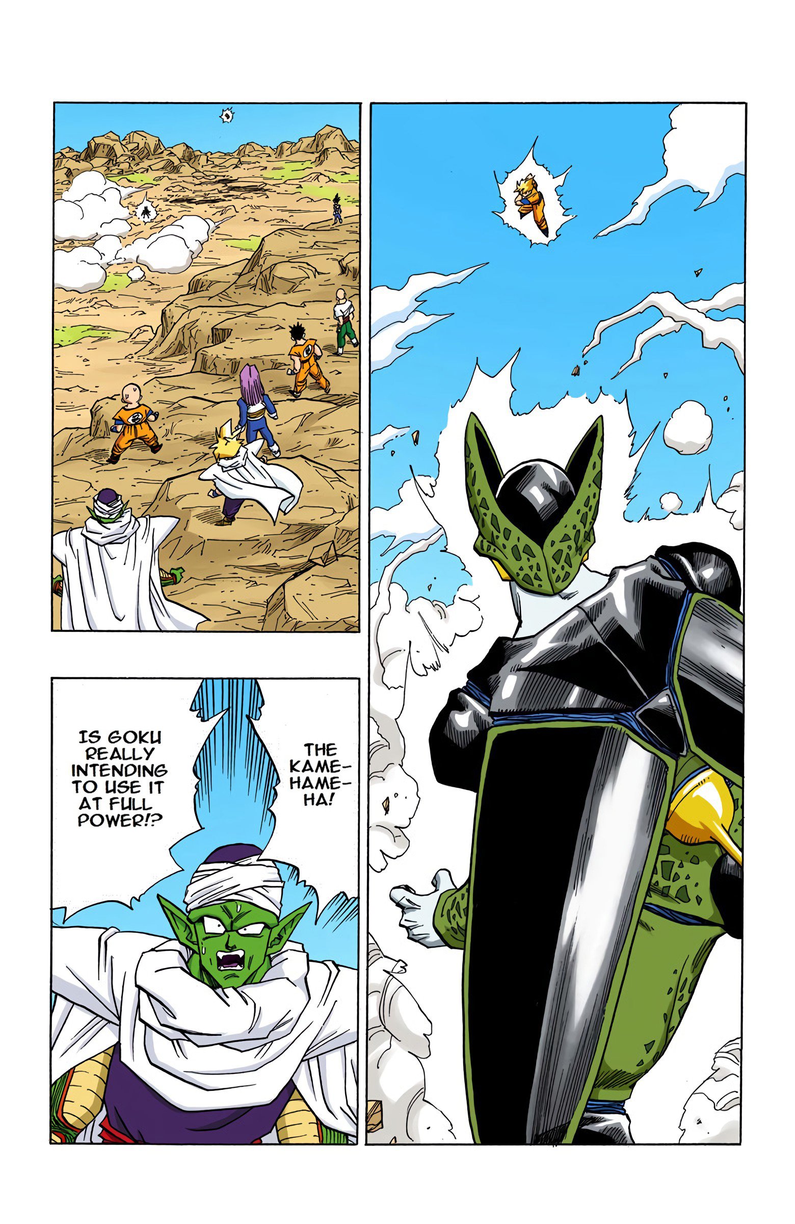 DBZ Perfect Cell Saga (Colored)