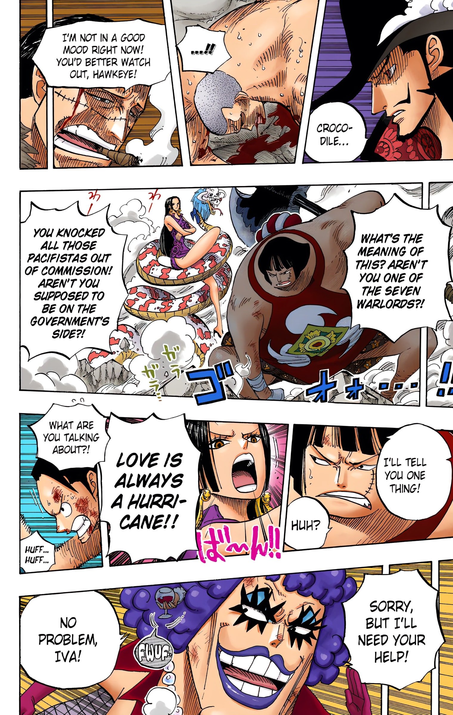 One Piece Colored Manga