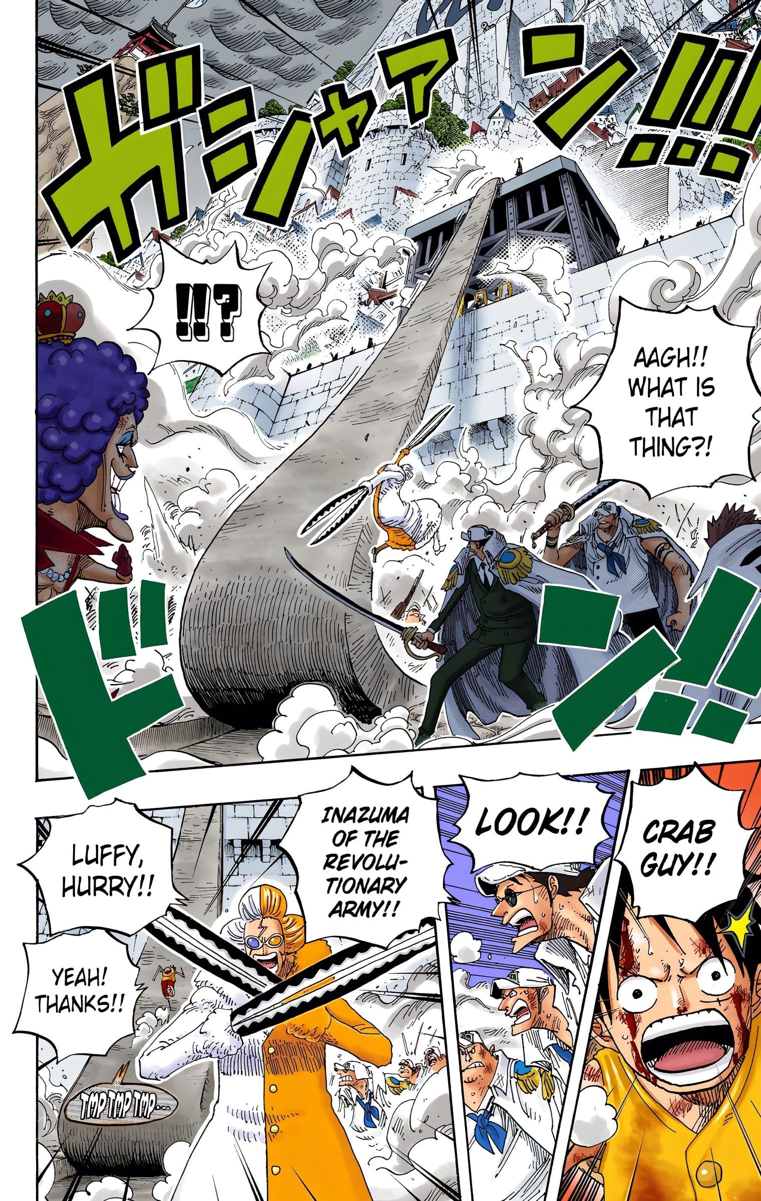 One Piece Colored Manga