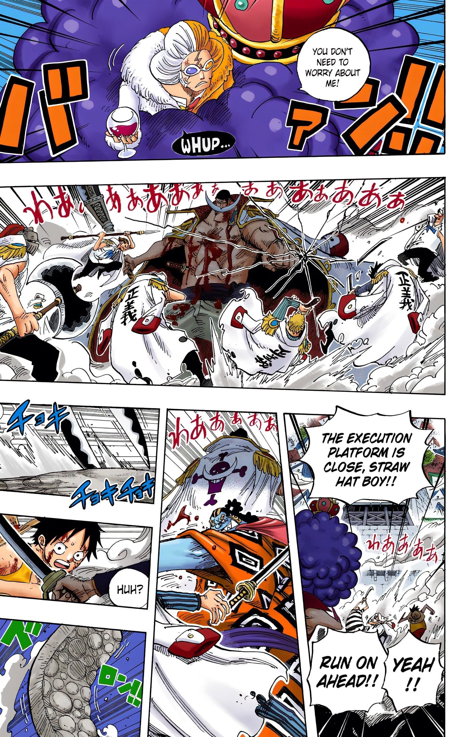 One Piece Colored Manga