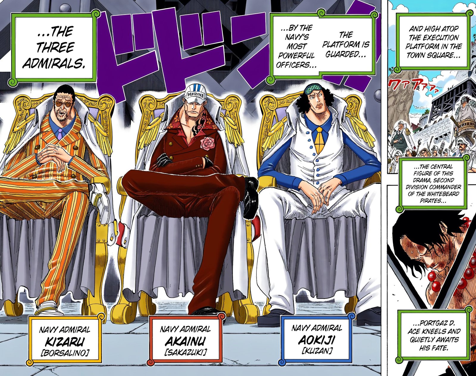 One Piece Colored Manga