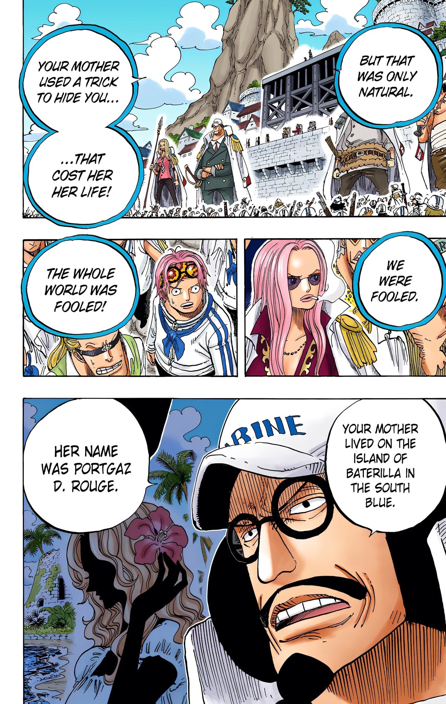 One Piece Colored Manga