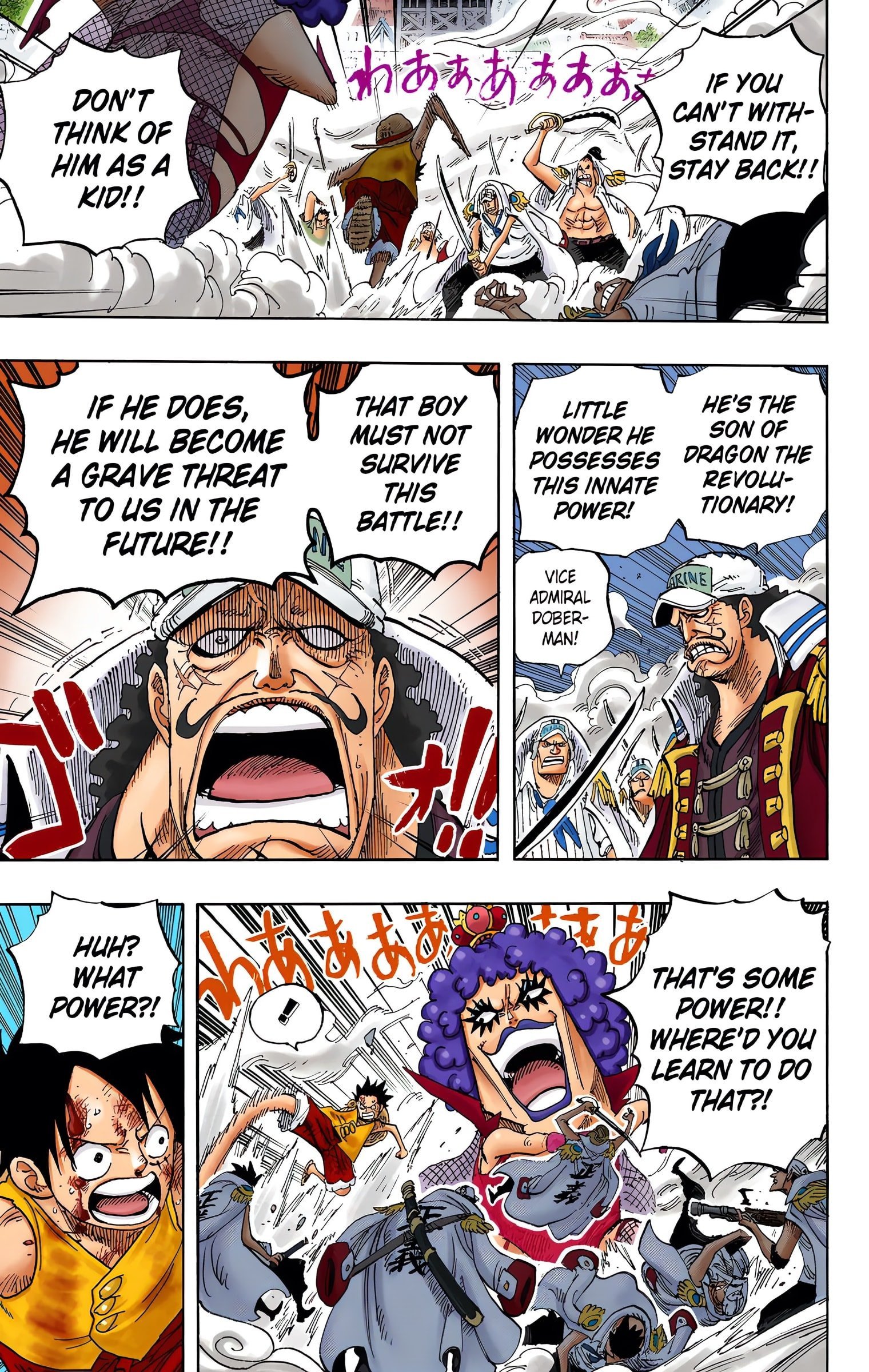 One Piece Colored Manga