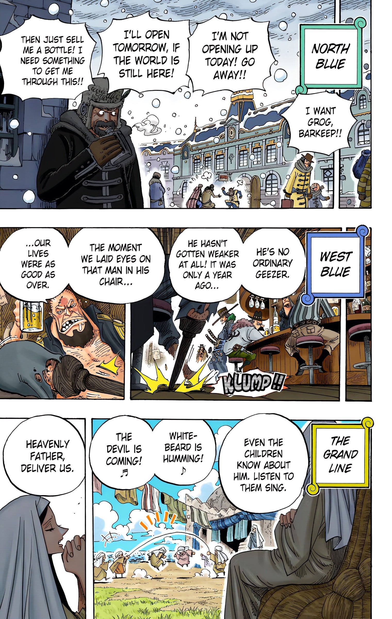 One Piece Colored Manga