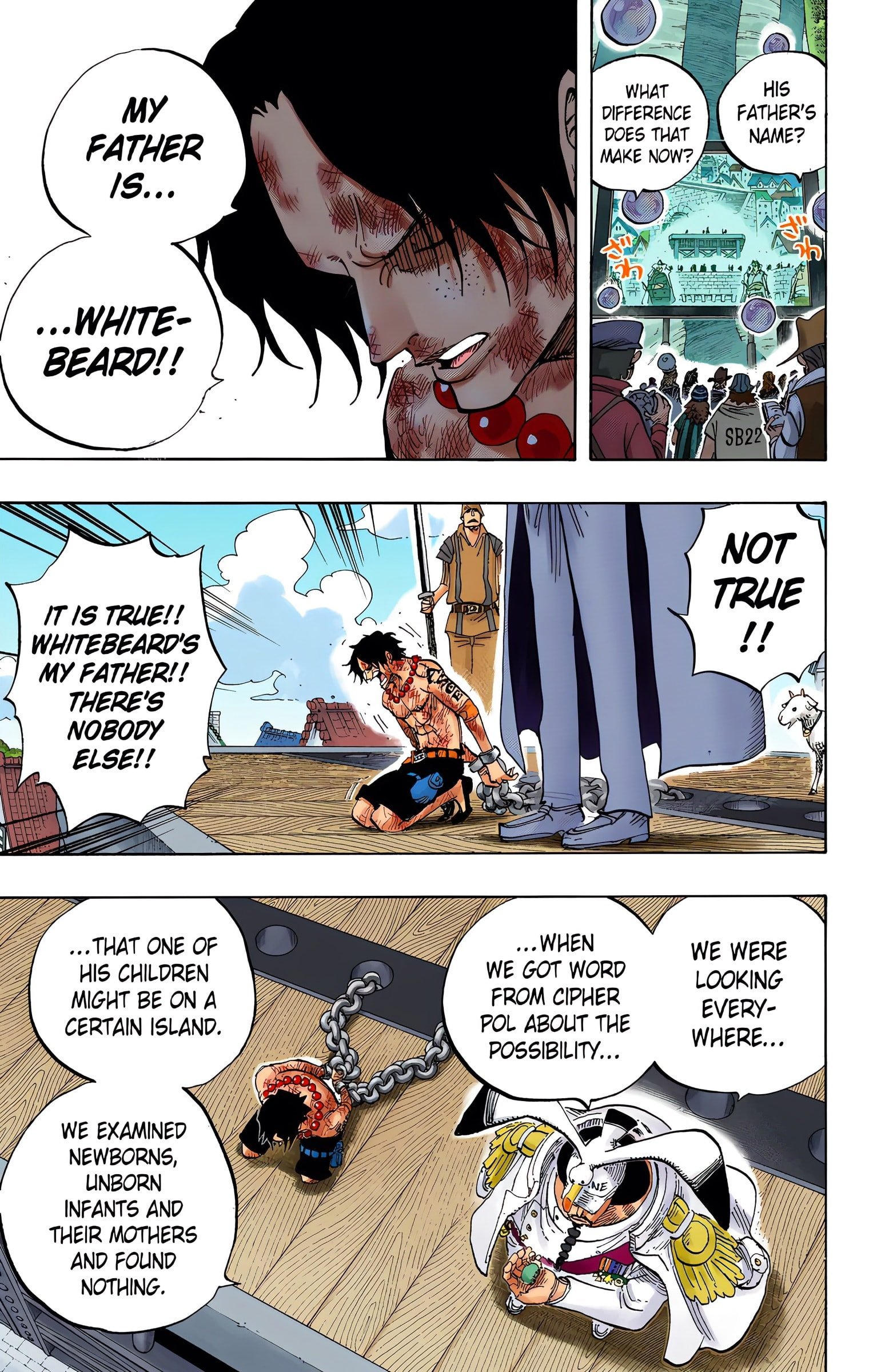 One Piece Colored Manga