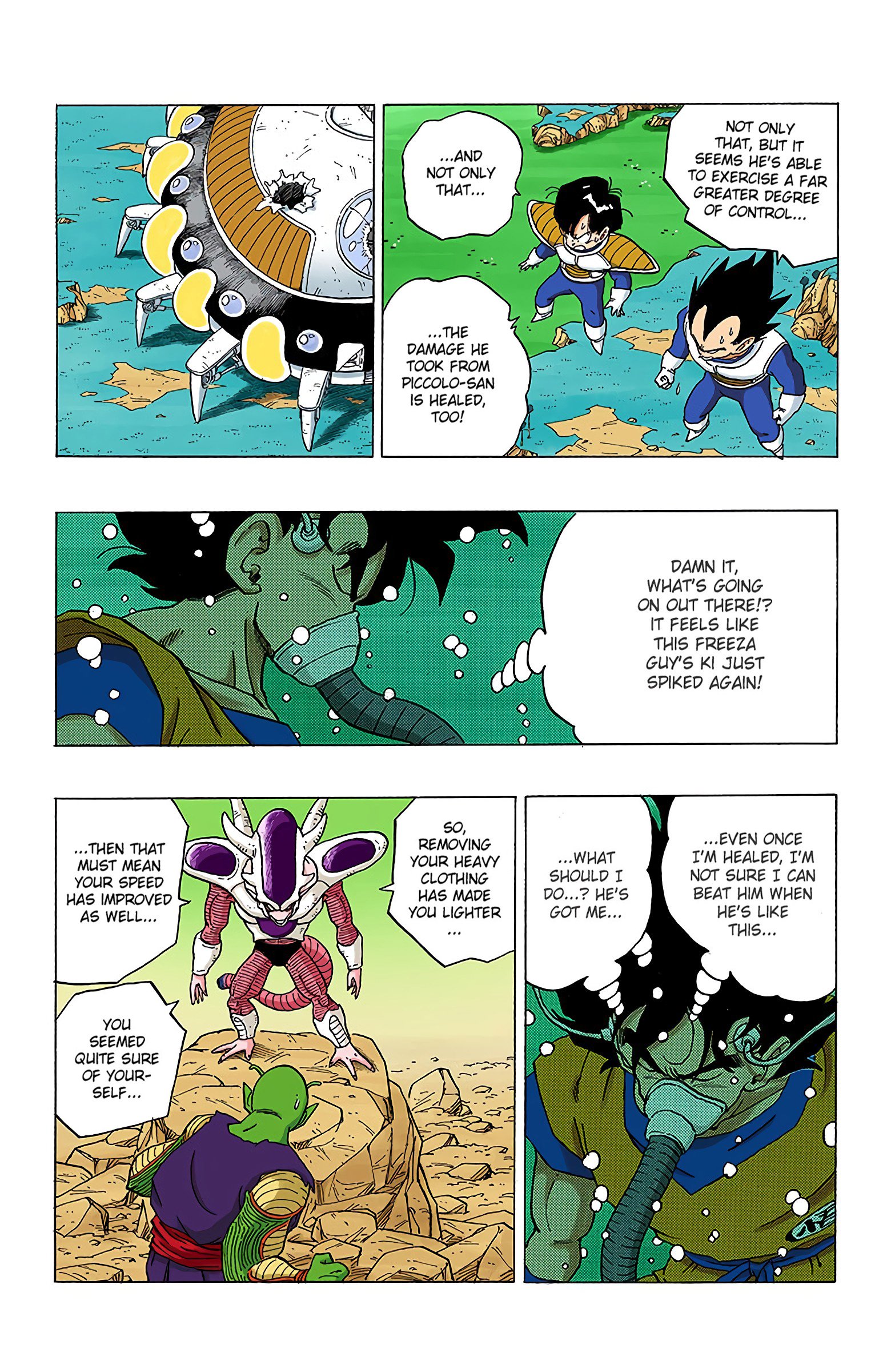 DBZ Frieza Saga (Fan Colored)