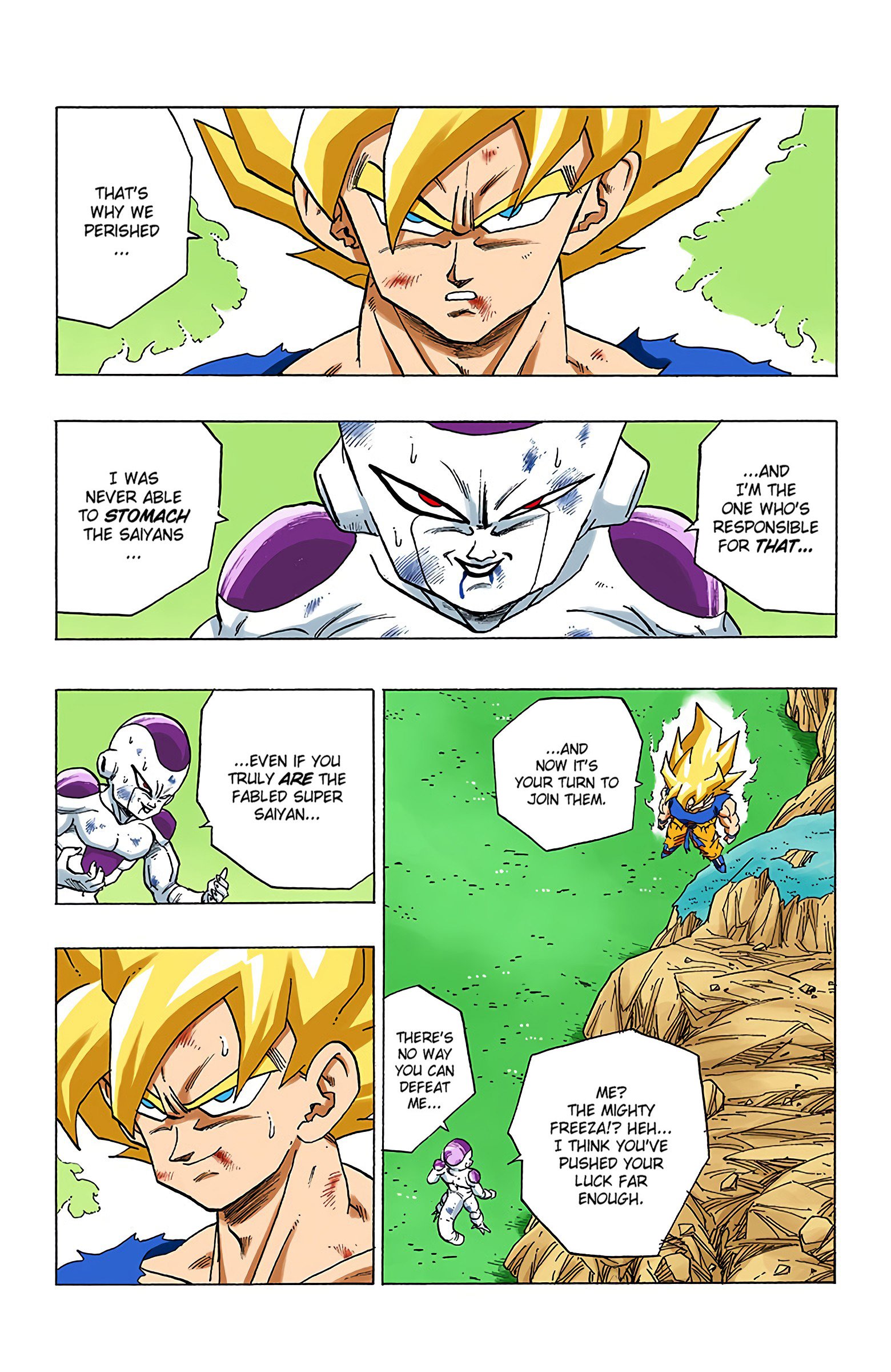 DBZ Frieza Saga (Fan Colored)