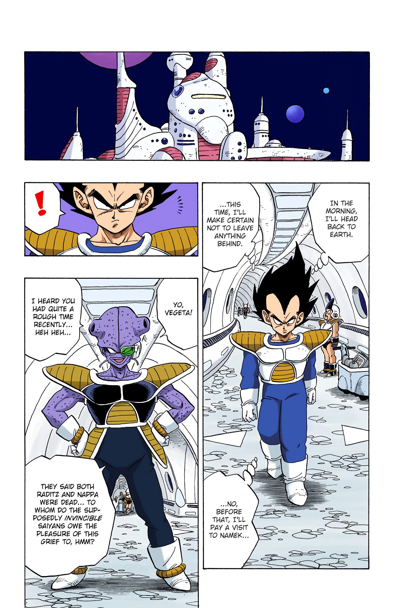 DBZ Frieza Saga (Fan Colored)