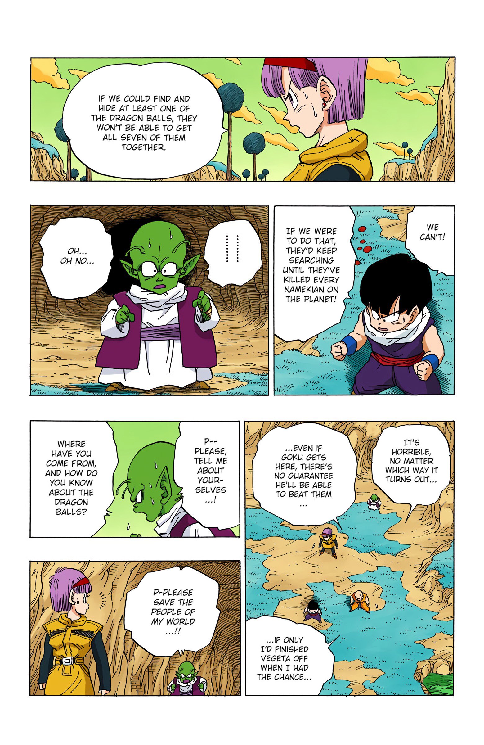 DBZ Frieza Saga (Fan Colored)