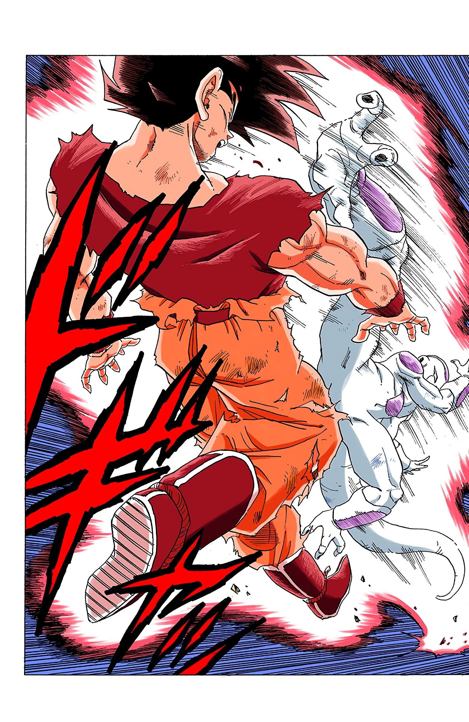 DBZ Frieza Saga Colored Manga