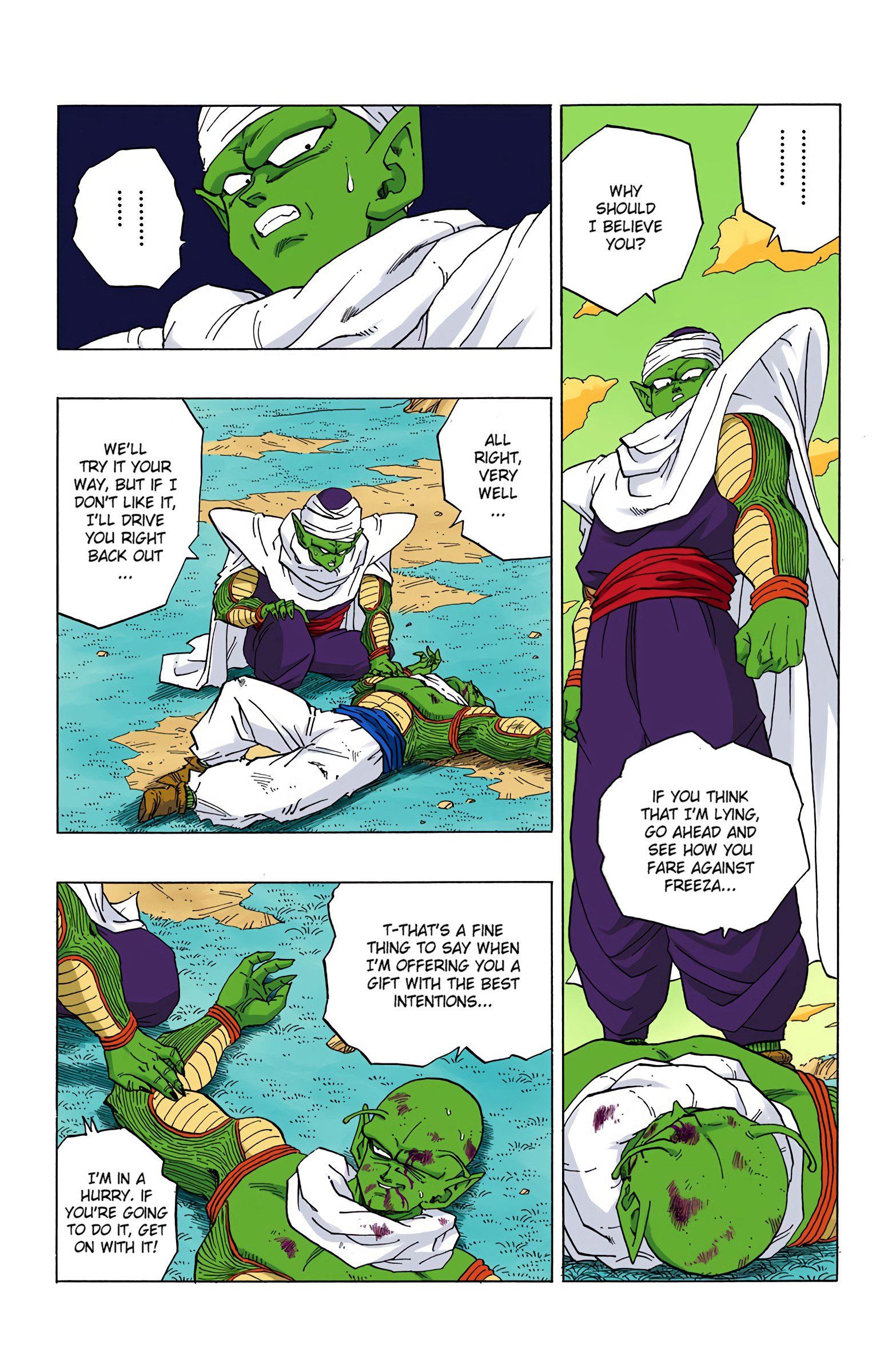 DBZ Frieza Saga (Fan Colored)