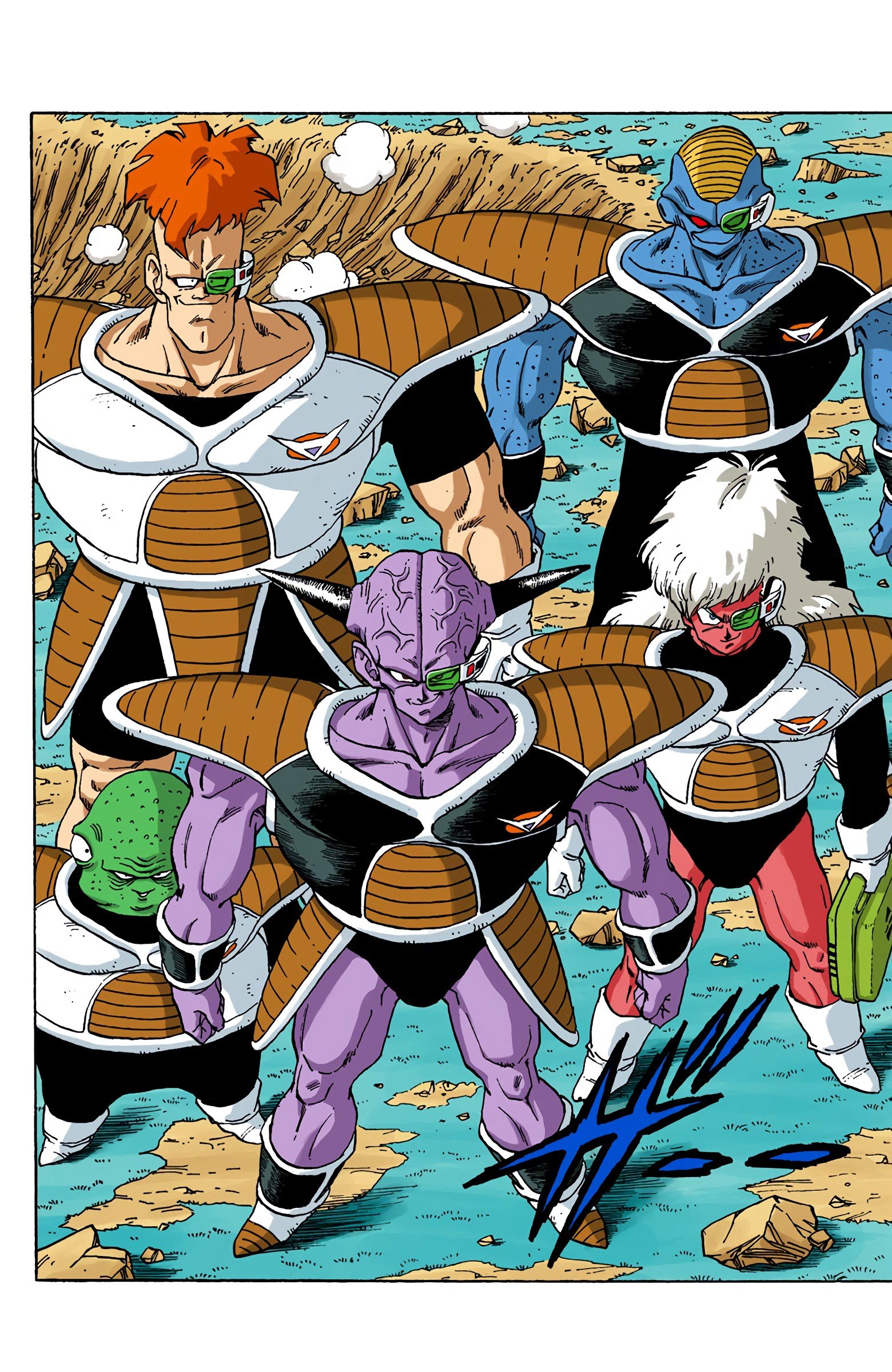 DBZ Frieza Saga (Fan Colored)