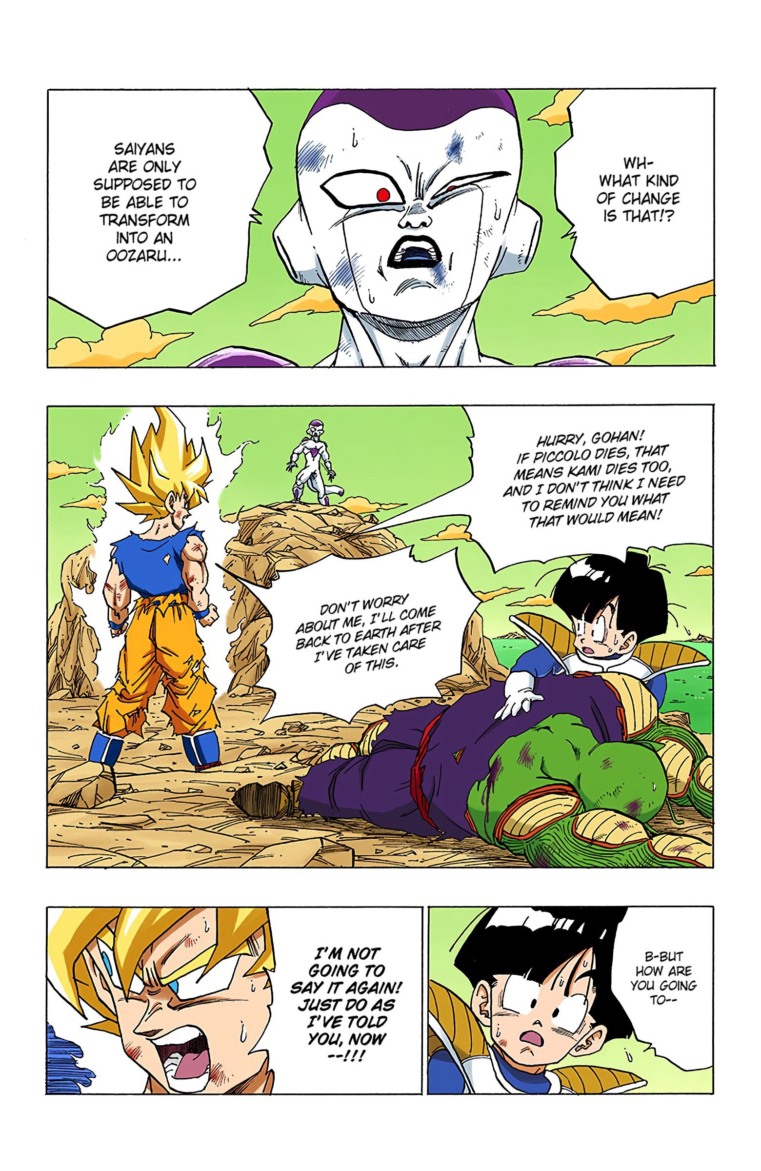 DBZ Frieza Saga (Fan Colored)